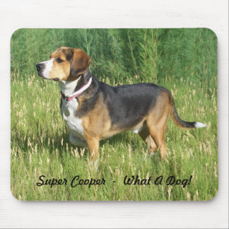 Tapis de souris superbe de beagle de tonnelier