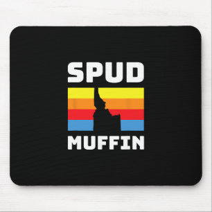 Tapis De Souris Superbe Voyage Rétro Idaho Vacances Pommes de Terr