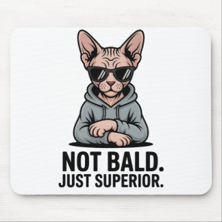 Tapis De Souris Superior Sphynx Cat Sarcastic Attitude Art