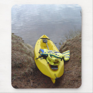 Tapis De Souris Sur le rivage de lac