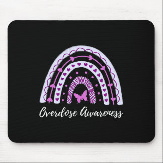 Tapis De Souris Surdose de sensibilisation Boho arc-en-ciel