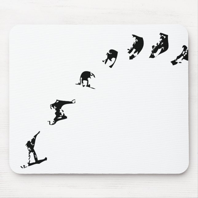Tapis De Souris Surf des neiges 360 (Devant)