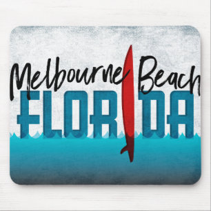 Tapis De Souris Surfer de planche de surf de la Floride de plage
