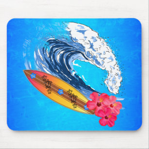 Tapis De Souris Surfer d'Hawaï