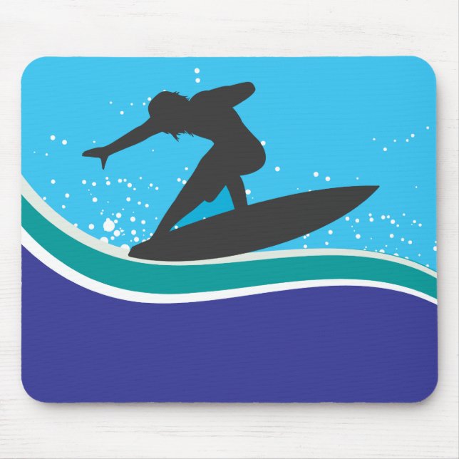 Tapis De Souris Surfer Mousepad (Devant)