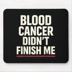 Tapis De Souris Survivant du cancer du sang, leucémie, lymphome, s