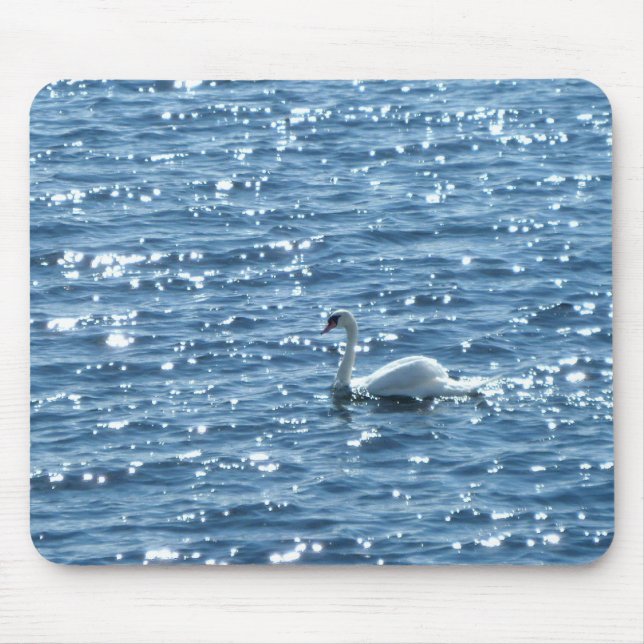 Tapis De Souris Swan, Cardiff Bay, Cardiff, Pays de Galles (Devant)