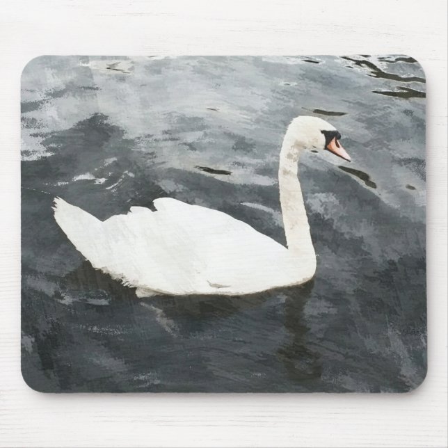 Tapis De Souris Swan impressionniste (Devant)