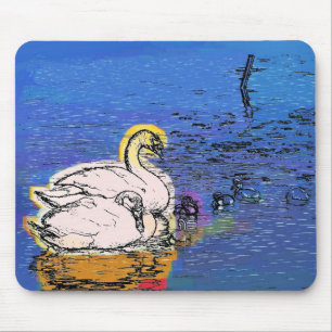 TAPIS DE SOURIS SWANS