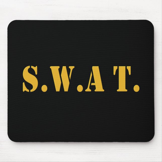 Tapis De Souris Swat Mousepad (Devant)