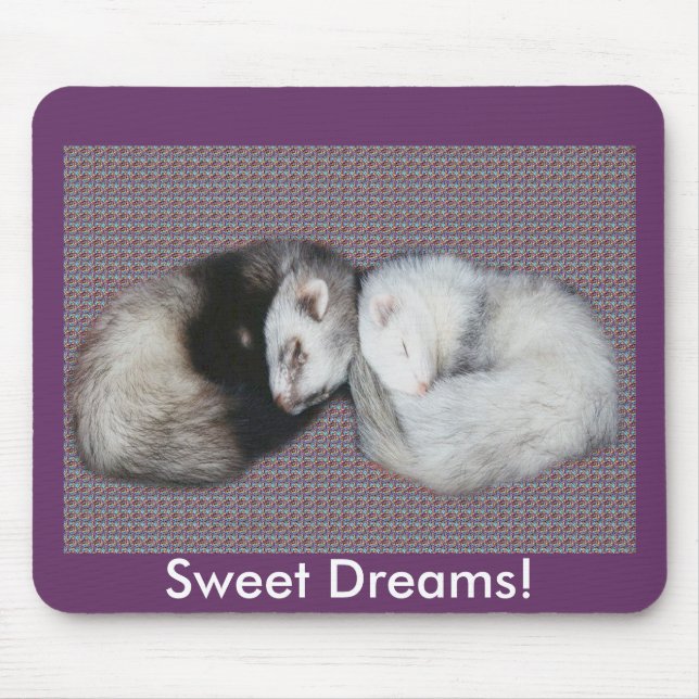 Tapis De Souris Sweams Dreams Ferrets Mousepad (Devant)