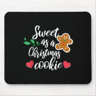 Tapis De Souris Sweet As A Christmas Cookie - Biscuit, Christmas C