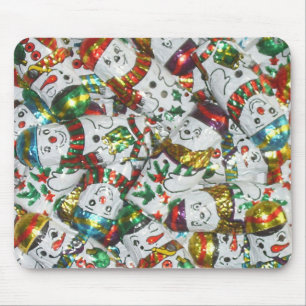Tapis De Souris Sweet Snowmen mousepad horizontal