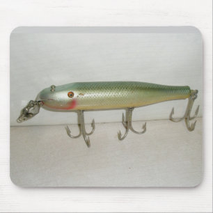 Tapis De Souris Swimmer de crique Vintage Lure Mousepad