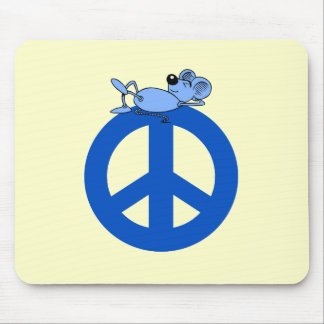 Tapis De Souris Symbole de paix de souris