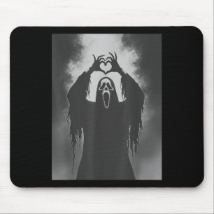 Tapis De Souris Symbole Éffrayant Costume Fantôme Hallowe