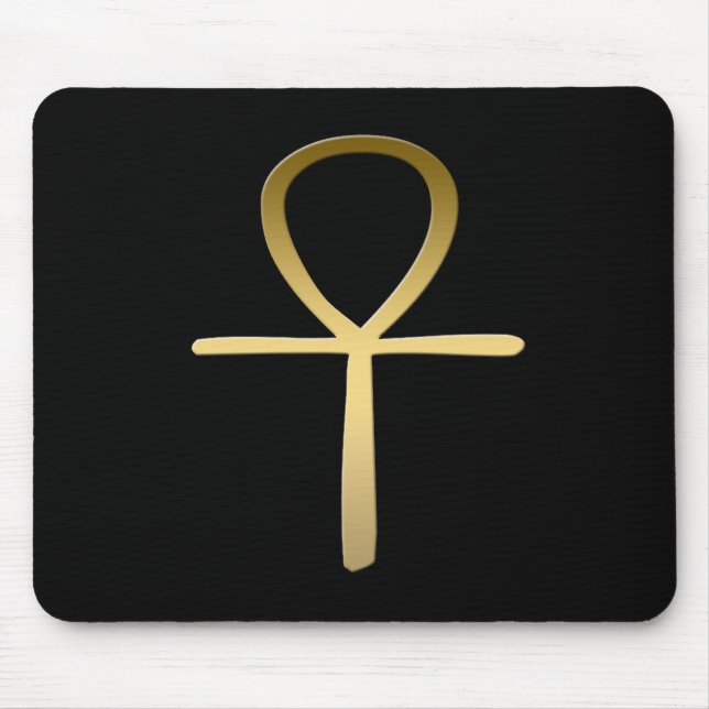 Tapis De Souris Symbole égyptien croisé d'Ankh (Devant)