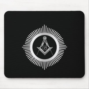 Tapis De Souris Symbole franc-maçonnerie