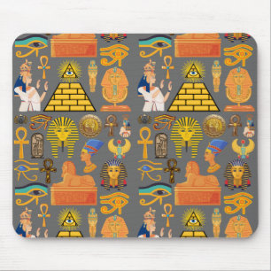 Tapis De Souris Symbole motif Hiéroglyphe égyptien antique