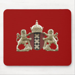 Tapis De Souris Symbole Mousepad de ville d'Amsterdam