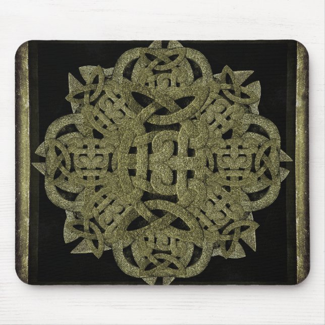 Tapis De Souris Symbole mystique en pierre (Devant)