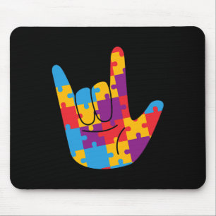 Tapis De Souris Symbole national du mois de la Sensibilisation sur