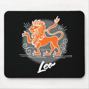 Tapis De Souris Symbole Zodiac Leo