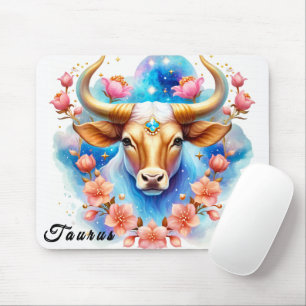 Tapis De Souris Symbole Zodiaque mignon/Taurus