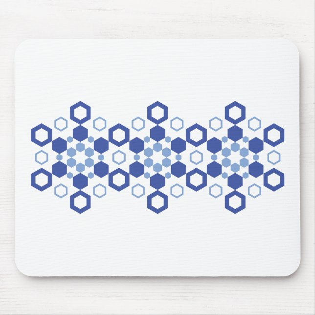 Tapis De Souris Symétrie figée (Devant)