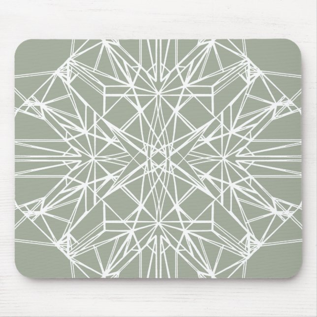 Tapis De Souris Symétrie géométrique (Devant)