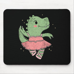 Tapis De Souris T-rex Dinosaure Dansant Llerina Pour Danseur Llet 