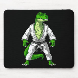Tapis De Souris T-rex Dinosaure Jiu-jitsu Judo Karaté Taekwondo Ma