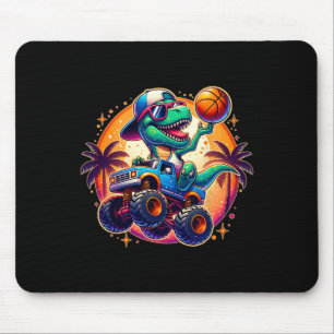 Tapis De Souris T-rex Dinosaure Squelette Drôle Enfant Tout-Petits