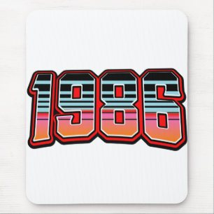 Tapis De Souris T-Shirt 1986