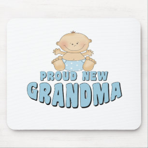 Tapis De Souris T-shirt fière nouvelle grand-mère