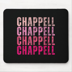 Tapis De Souris T-shirt Groovy Chappell Prénom D Chappell Mème 