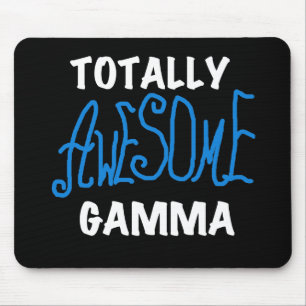 Tapis De Souris T-shirts et cadeaux bleus gamma totalement