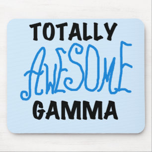 Tapis De Souris T-shirts et cadeaux bleus gamma totalement