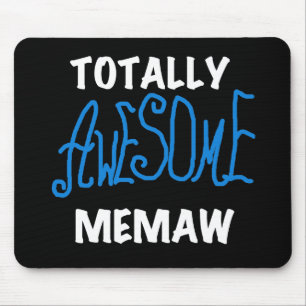 Tapis De Souris T-shirts et cadeaux bleus totalement