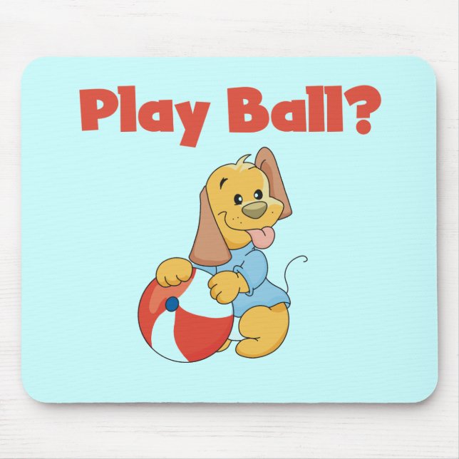 Tapis De Souris T-shirts et cadeaux de boule de jeu (Devant)