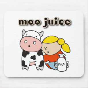 Tapis De Souris T-shirts et cadeaux de jus de MOO