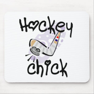 Tapis De Souris T-shirts et cadeaux de poussin d'hockey