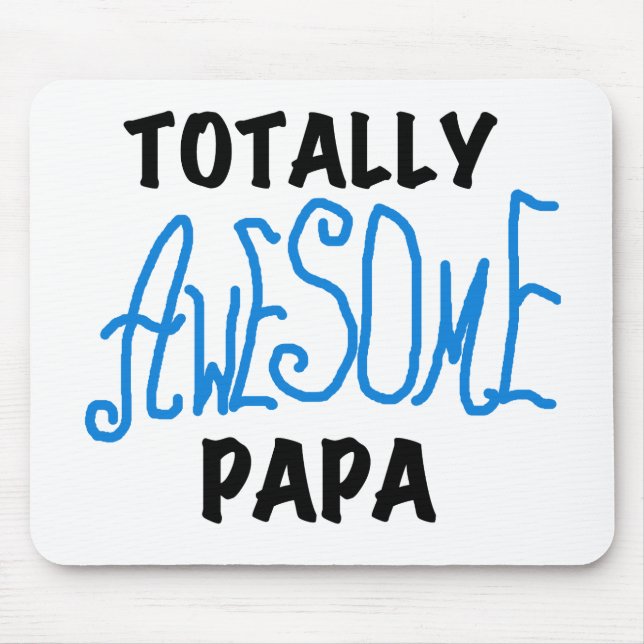 Tapis De Souris T-shirts et cadeaux Papa absolument géniaux (Devant)