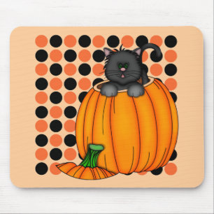 Tapis De Souris T-shirts et cadeaux pour chat Halloween