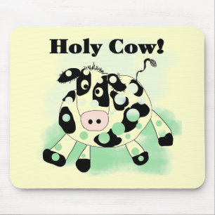 Tapis De Souris T-shirts et cadeaux saints de vache