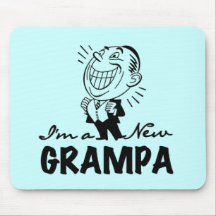 Tapis De Souris T-shirts et cadeaux souriants New Grampa