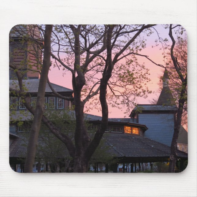 Tapis De Souris Tabernacle et Church Sunrise - Martha's Vineyard (Devant)