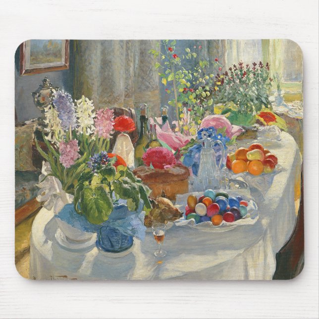 Tapis De Souris Table de Pâques (Devant)