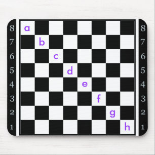 Tapis De Souris table d'échecs classique