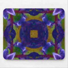 Tapis De Souris Table en mosaïque de conception abstraite -